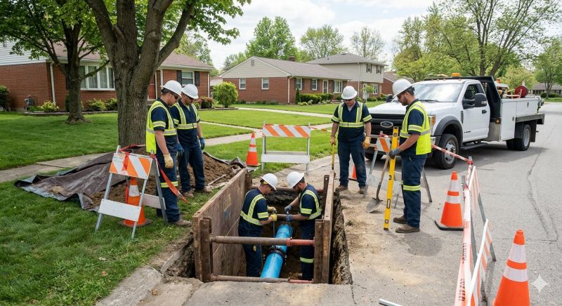 Water Line Installation Service