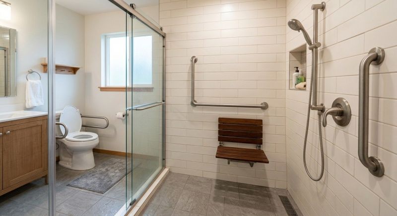 Accessible Shower Construction in Lancaster, PA